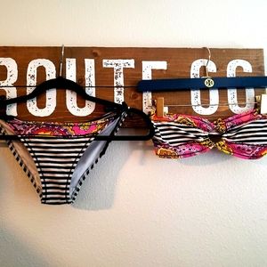 Mudd 2 piece bikini sz small